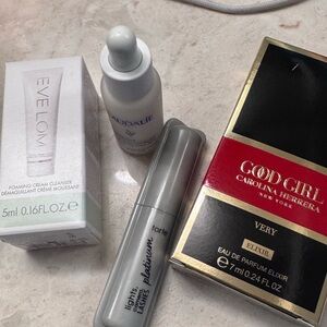 Mini bundle Carolina Herrera Tarte Caudalie set